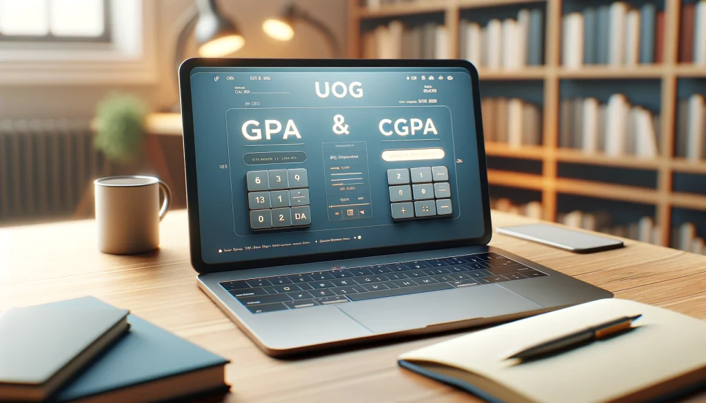 UOG GPA and CGPA Calculator 