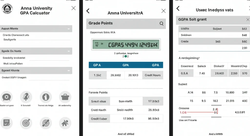 anna university gpa calculator